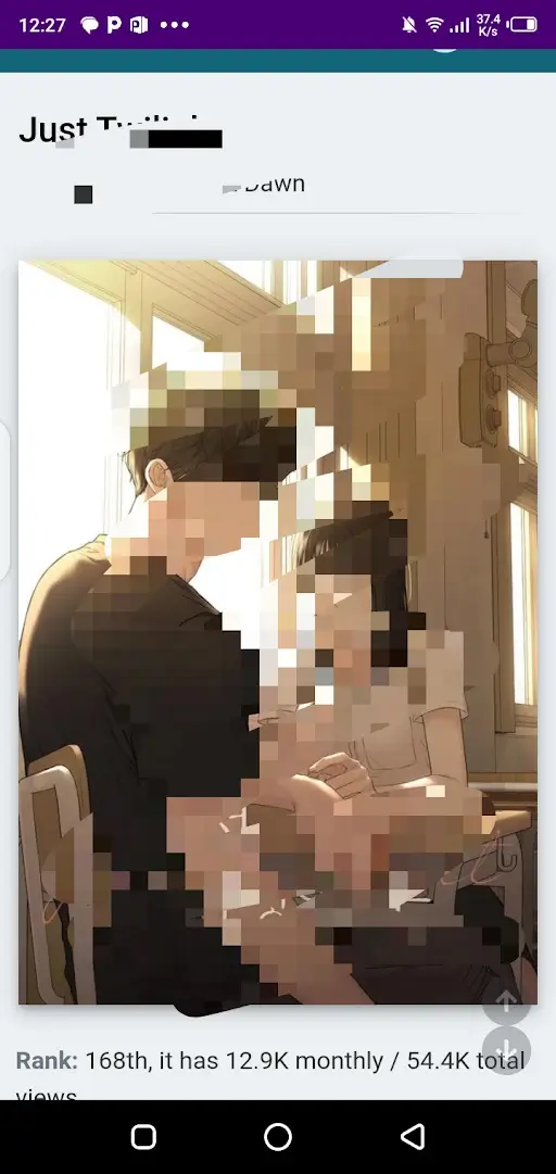 Screenshot of Batoto Apk Download